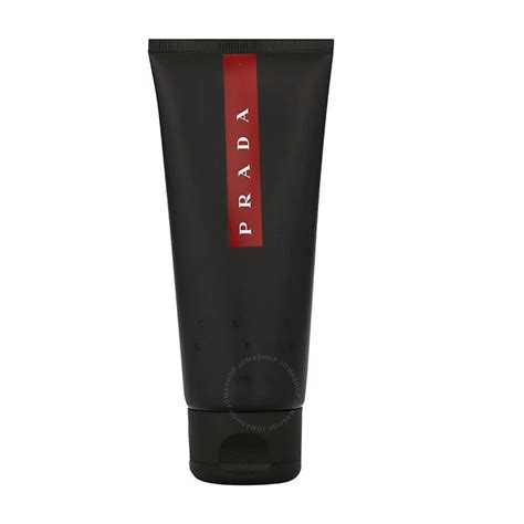 prada luna rossa body wash.